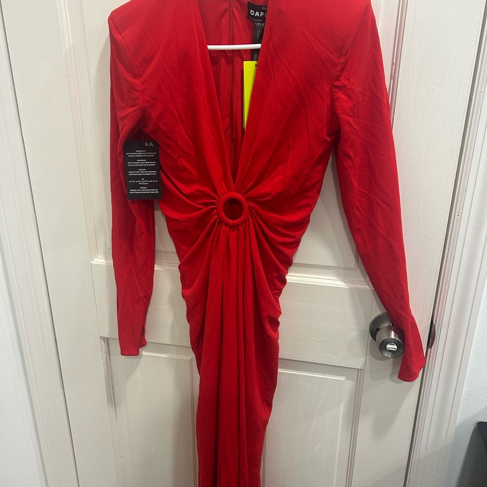 Red Dress- Mango - Picture 2 of 5